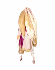 Pink Mix Tassel Scarf