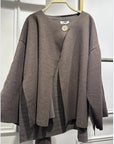 Brown Cape with Scarf