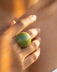 Green Resin Ring