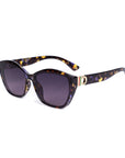 Blue Tortoiseshell Catseye Sunglasses