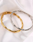 Gold Bamboo Bangle