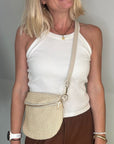 Raffia Crossbody/ Waist Bag