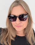 Blue Tortoiseshell Catseye Sunglasses