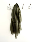 Khaki Plain Lightweight Scarf