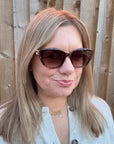 Brown Tortoiseshell Catseye Sunglasses