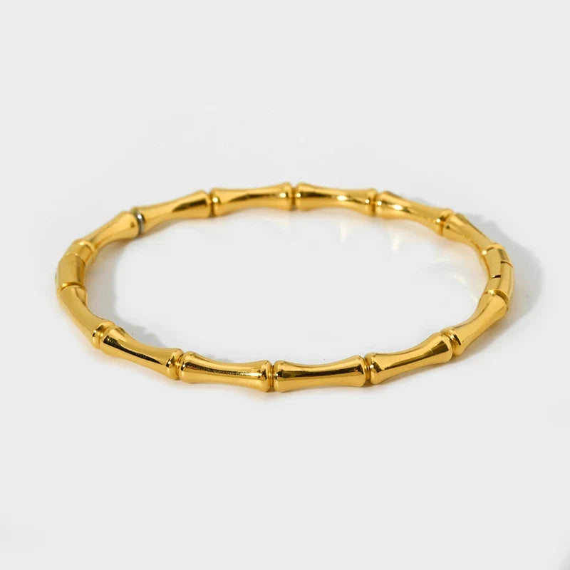 Gold Bamboo Bangle