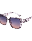 Grey Tortoiseshell Square Sunglasses