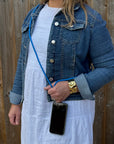 Cobalt Crossbody Adjustable Phone Strap