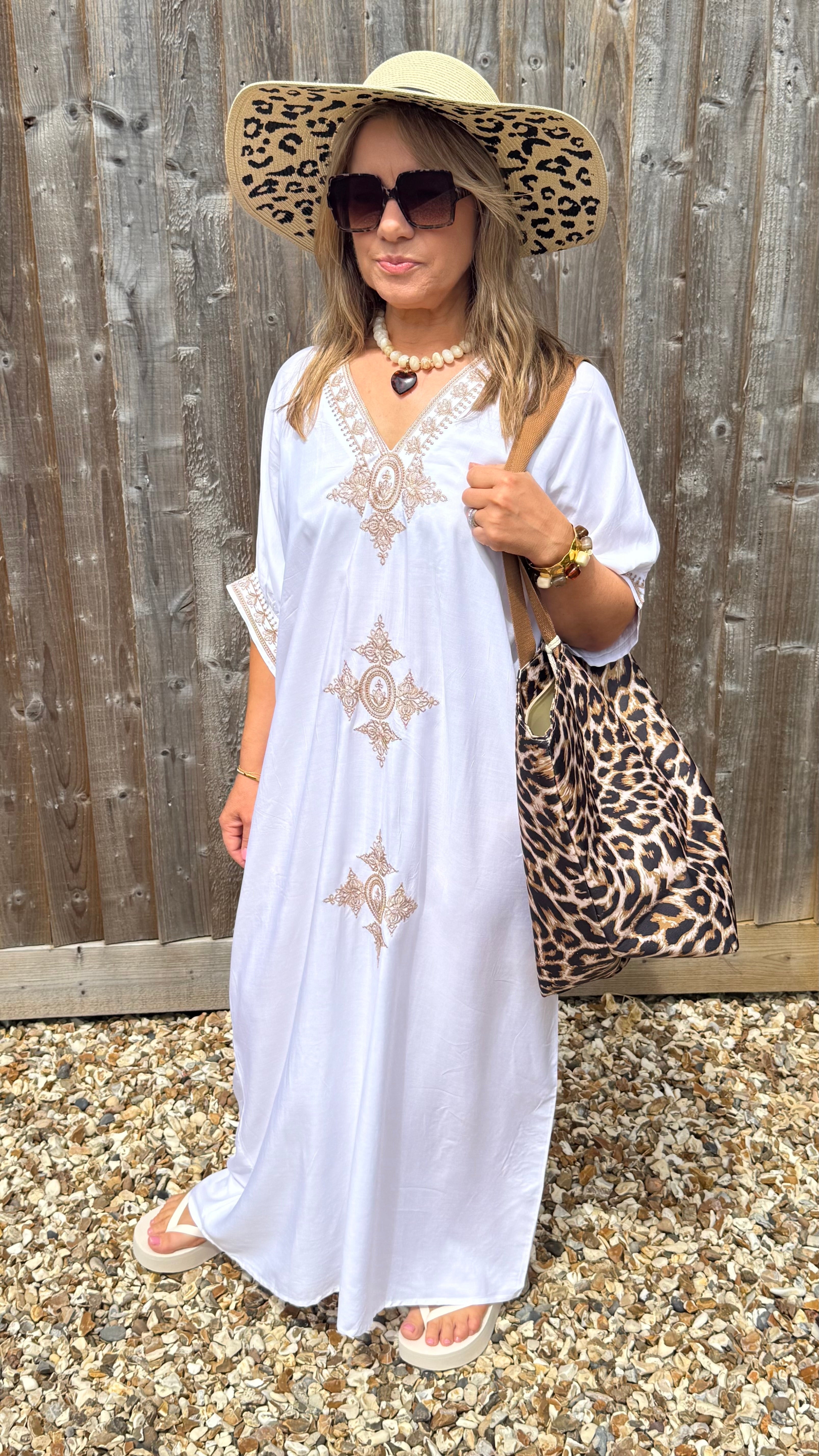 white and gold kaftan dress White and Gold Moroccan Wedding Kaftan | Bridal Nikkah Dress