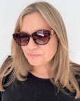 Brown Tortoiseshell Catseye Sunglasses