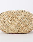 Tan & Straw Handheld/ Crossbody Bag