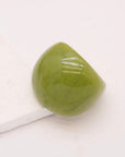 Green Resin Ring