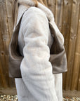 Dark Taupe Shoulder Bag