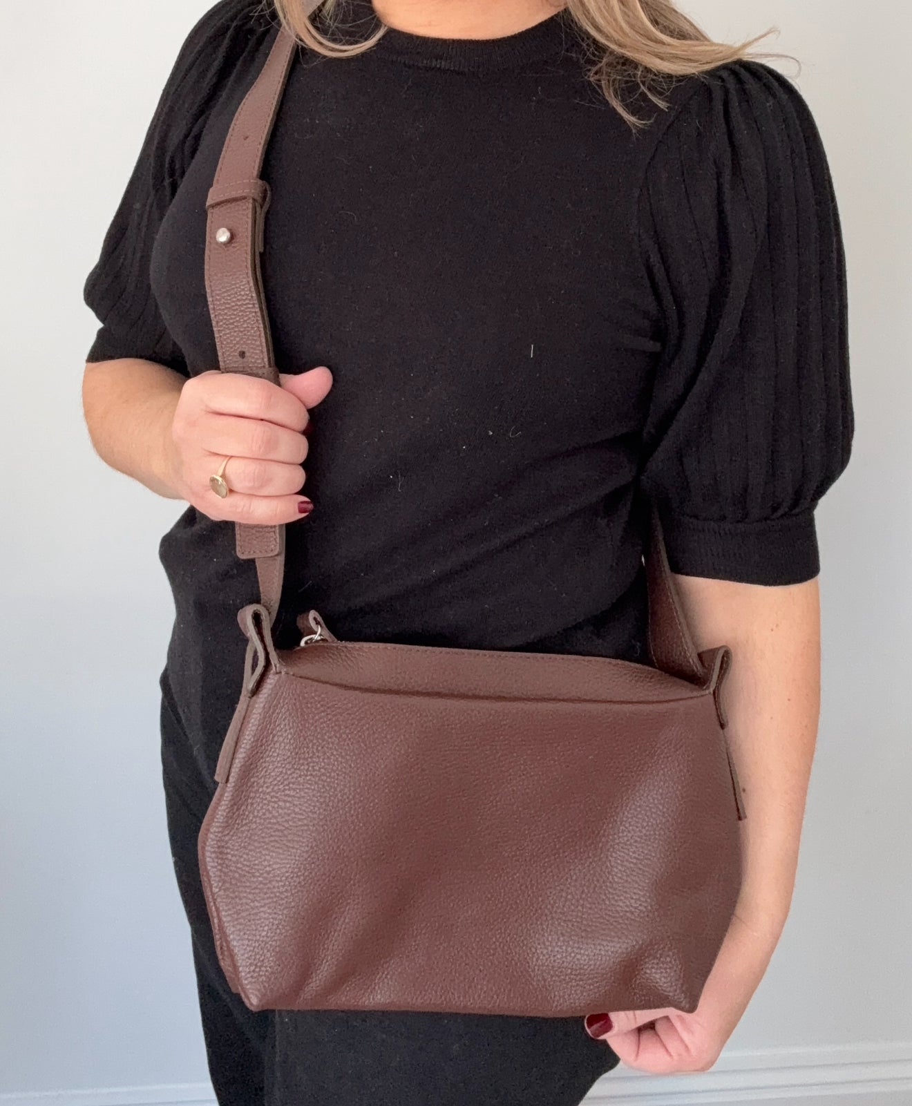 Brown Crossbody Shoulder Bag