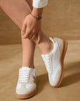 Leopard & Gold Star Trainers