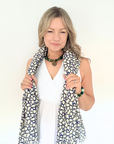 Blue & Green Mix Amelia Scarf