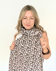 Dark Brown & Taupe Mix Amelia Scarf
