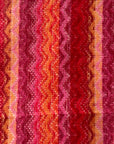 Red Mix Chevron Scarf