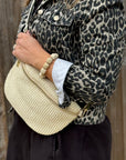 Raffia Crossbody/ Waist Bag