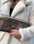 Bronze Clutch/ Crossbody Bag