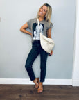 Cream XL Crossbody Bum Bag