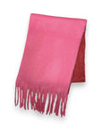 Tonal Pink Mix Fluffy Blanket Scarf