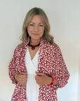 Pink & Burgundy Mix Amelia Scarf