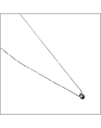 Silver Delicate Crystal Necklace