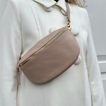 Load image into Gallery viewer, Large Blush Crossbody/ Waist Bag
