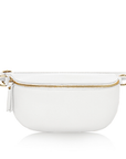 Large White Crossbody / Waist Bag
