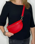 Red Crossbody / Waist Bag