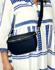 Large Navy Crossbody / Waist Bag