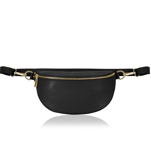 Black Crossbody / Waist Bag