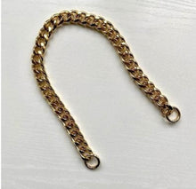 Load image into Gallery viewer, Gold Chainlink Short Bag Strap
