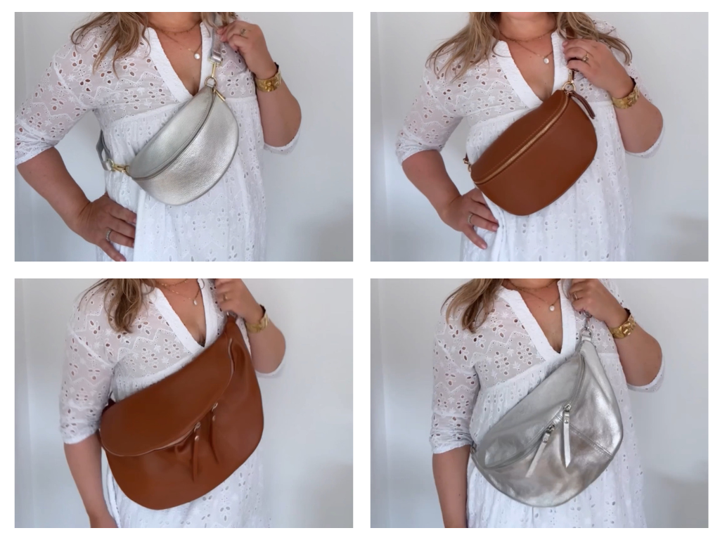 Comparing Crossbody Waist Bags & Bum Bags to Find Your Perfect Bag Size & Style!