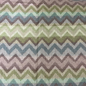 Khaki & Taupe Chevron Scarf