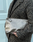 Bronze Clutch Bag