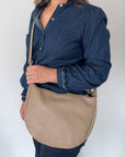 Taupe Crossbody/ Shoulder Bag