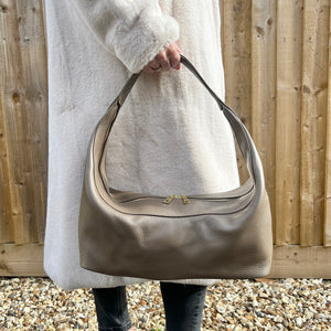 Dark Taupe Shoulder Bag