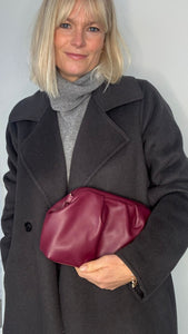 Burgundy Cloud Bag