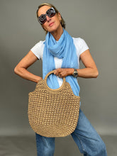 Afbeelding in Gallery-weergave laden, Round Handled Straw Bag

