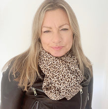 Load image into Gallery viewer, Stone Small Animal Print Scarf
