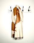 Camel Cow Print Blanket Scarf