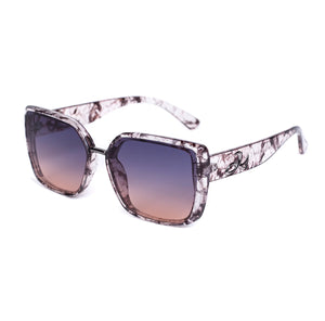 Grey Tortoiseshell Square Sunglasses