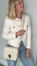 Charger l&#39;image dans la galerie, Preorder for Dispatch w/c 26/5 - Cream Gold Buckle Bag
