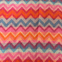 Charger l&#39;image dans la galerie, Bright Multi-Colour Chevron Scarf
