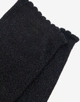 Black Glitter Socks