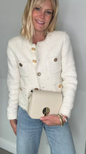 Charger l&#39;image dans la galerie, Preorder for Dispatch w/c 26/5 - Cream Gold Buckle Bag
