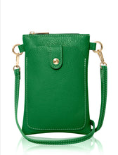 Laden Sie das Bild in den Galerie-Viewer, Green Crossbody Phone Bag
