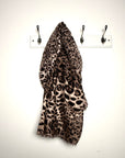 Taupe Mix Animal Print Midweight Scarf